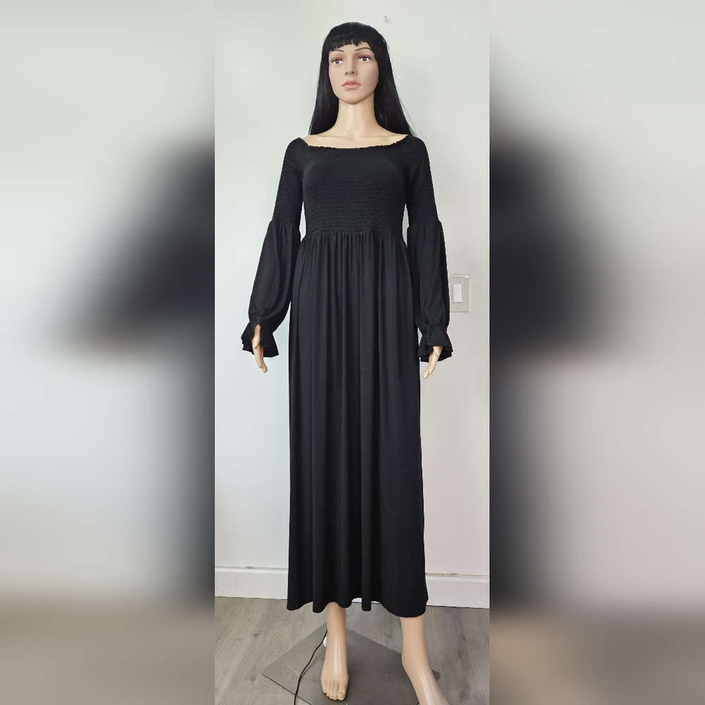 Smash + Tess Women's Black Maxi Dress